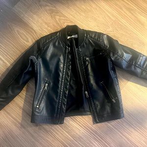 Faux leather Boys Jacket